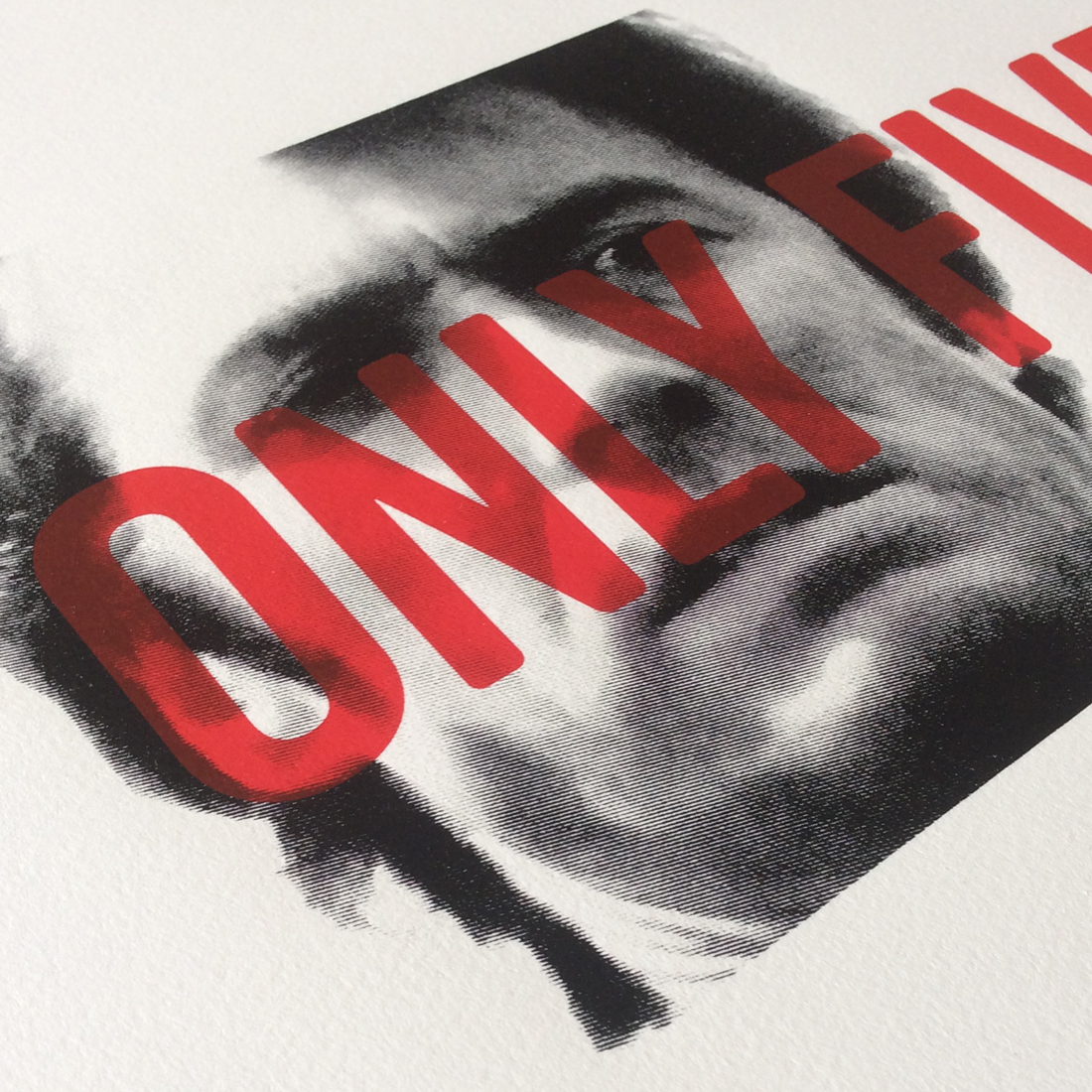 Screen print poster